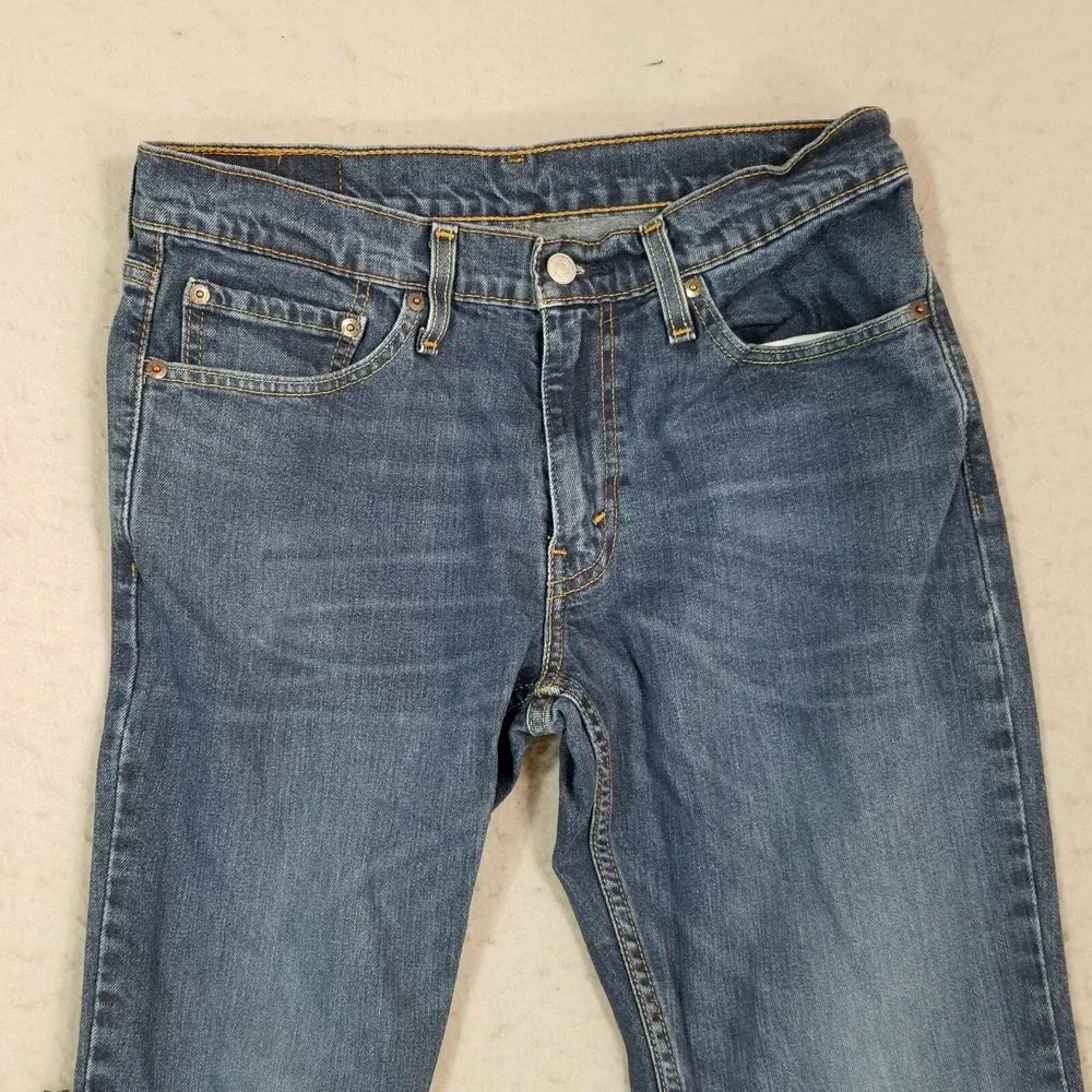 Levi's 511 jeans men's 32x30 slim straight blue stretch denim pants